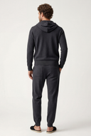 Dark Grey Donati Wool Lounge