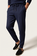 Navy Blue Donati Wool Lounge