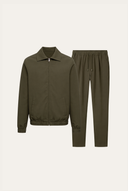 Dark Green Tech Suit
