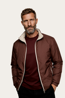 Brown Windbreaker