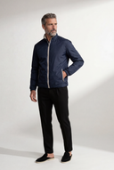 Blue Windbreaker